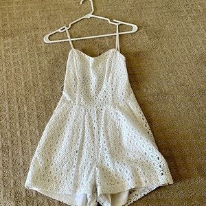 Guess NWT white romper